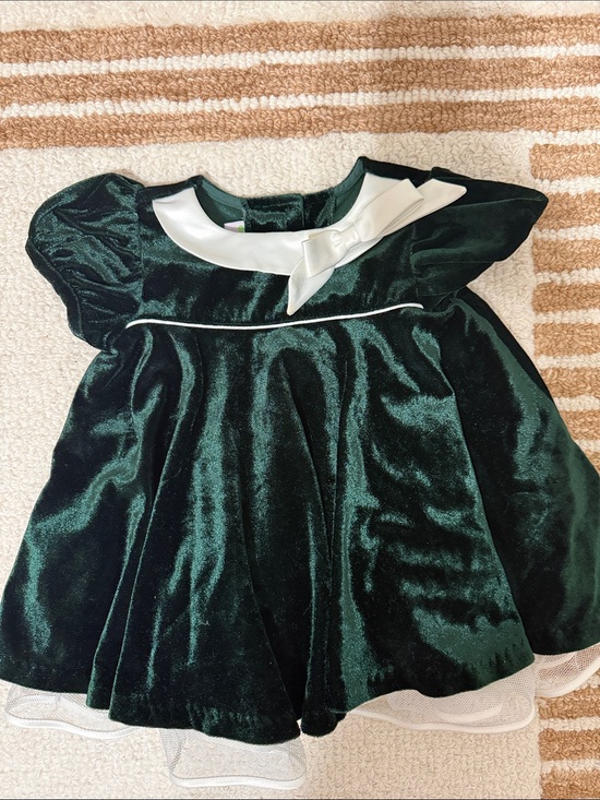 Ashley Ann Other - Ashley Ann Velvet Dress | 6–9 Months | Like New